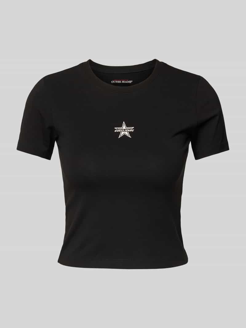 Guess Jeans T-shirt met labelstitching