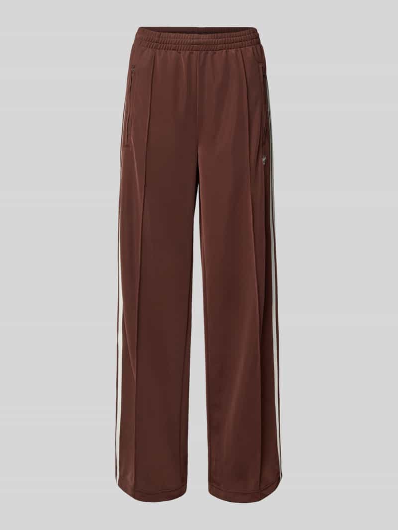 adidas Originals Flared sweatpants met labelstitching model 'FIREBIRD'