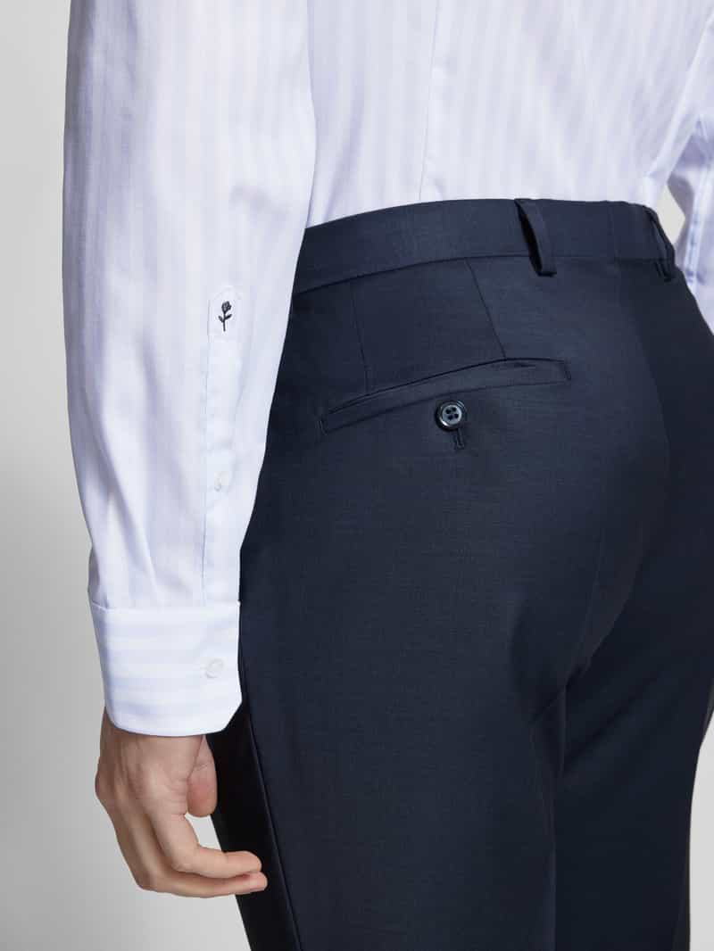 seidensticker Slim fit zakelijk overhemd met haaikraag