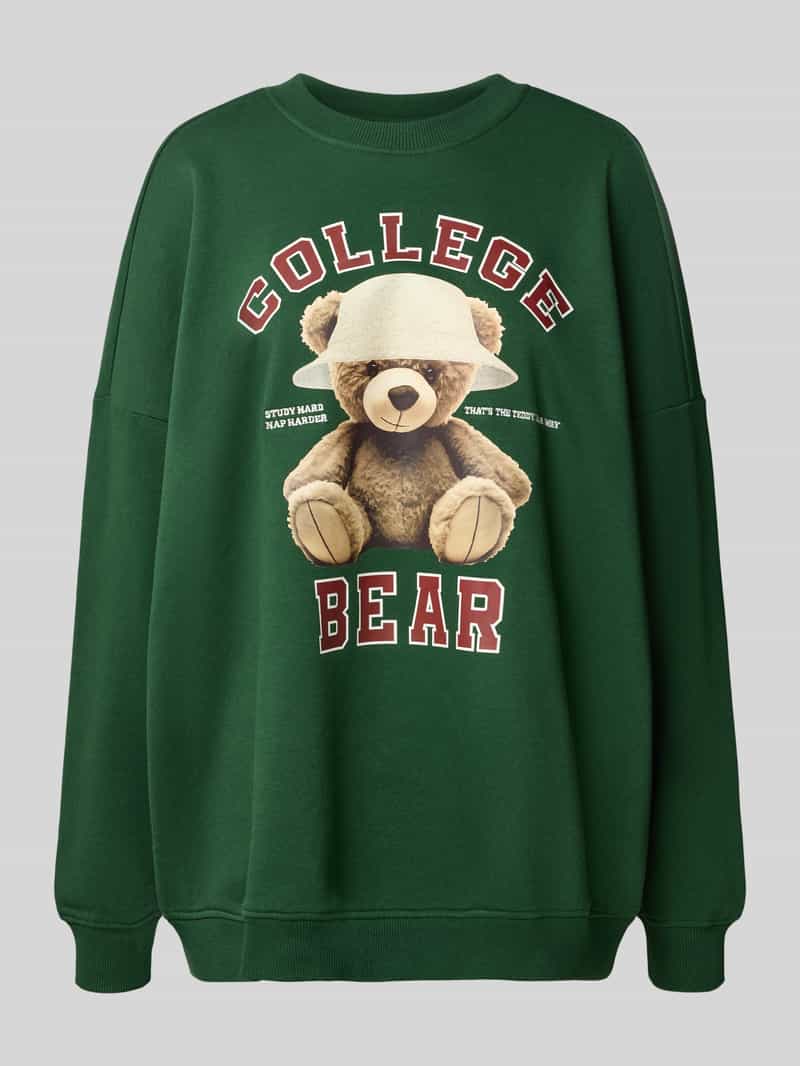 Only Oversized sweatshirt van katoenmix model 'BILA'