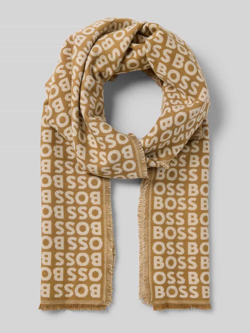Boss Sjaal van pure viscose model 'TADIC'