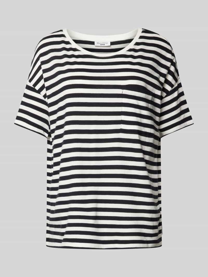 Marc O'Polo DENIM T-shirt met ronde hals