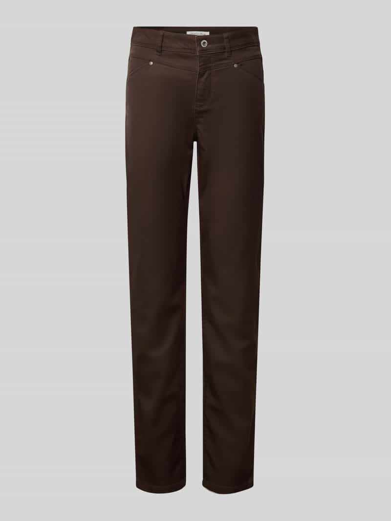 Christian Berg Woman Slim fit jeans met steek- en achterzakken
