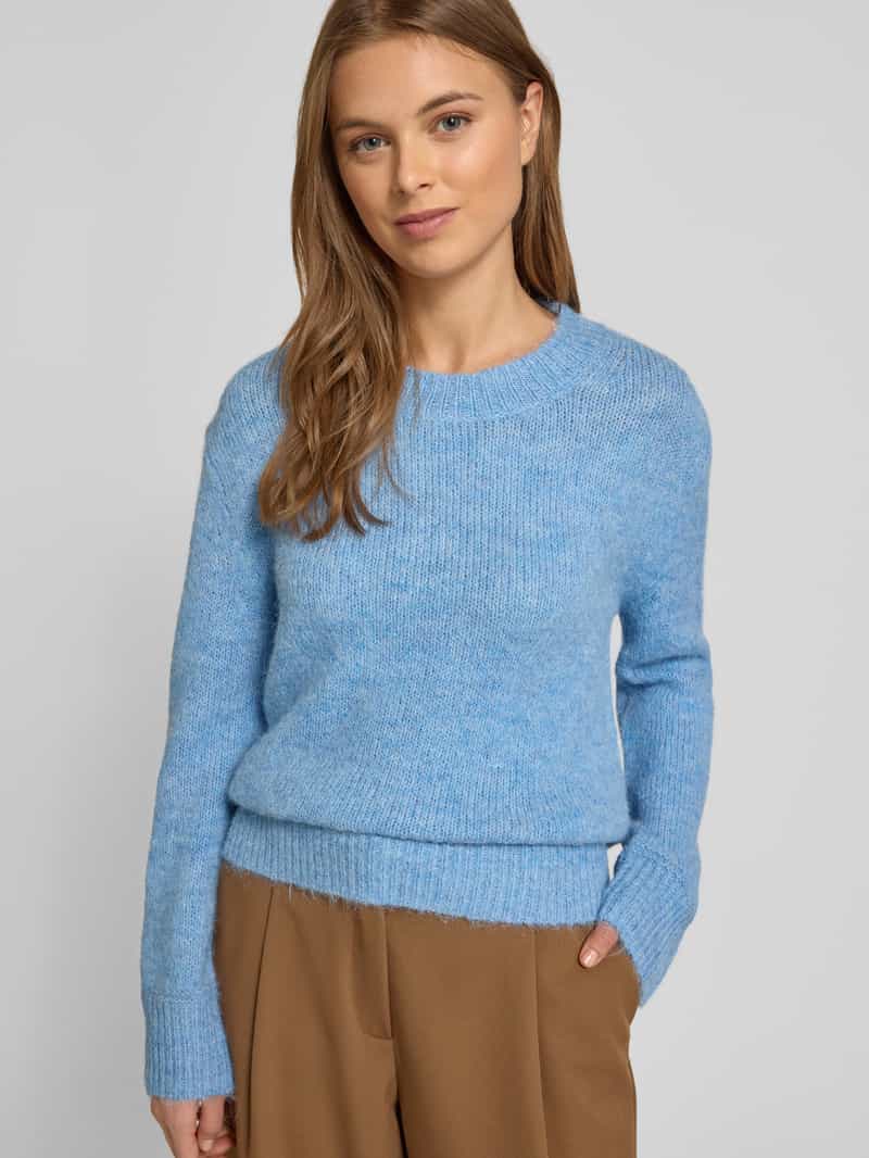 Tom Tailor Regular fit gebreide pullover met wol