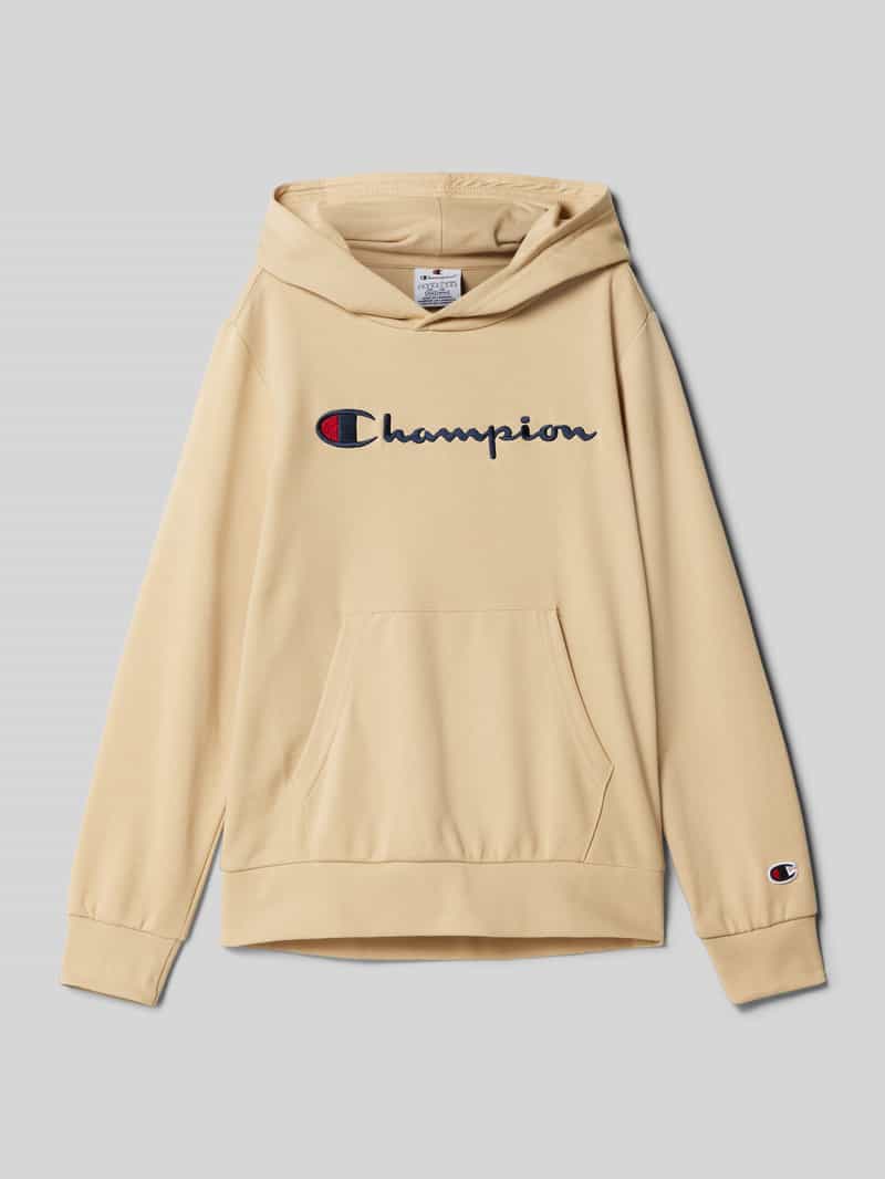 Champion Hoodie met labelstitching