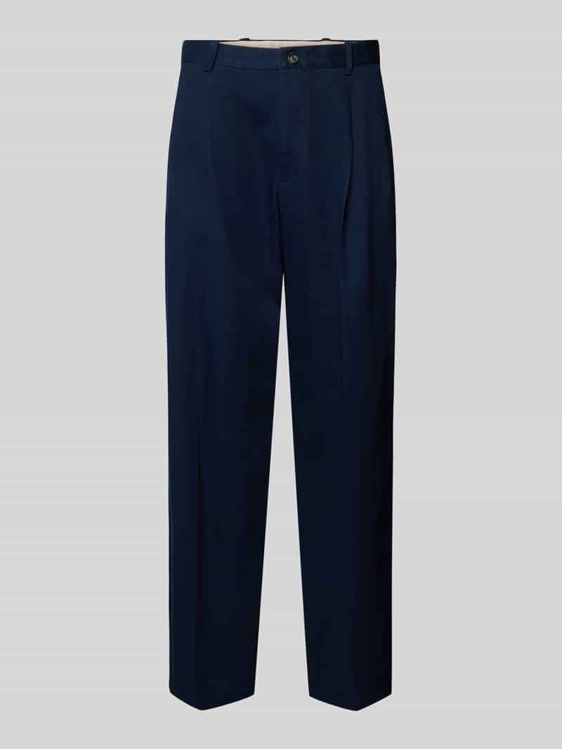 Tommy Hilfiger Wide fit broek van puur katoen model 'MURRAY'