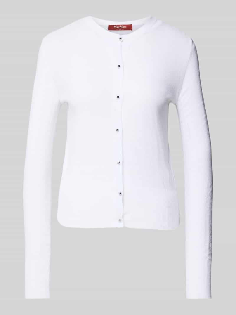 Max Mara Studio Cardigan met ronde hals model 'CORINTO'