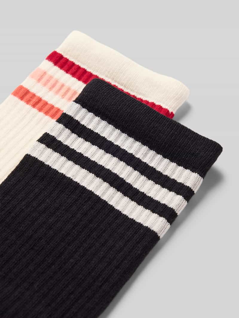 adidas Originals Sokken met motiefstitching in een set van 2 paar model 'LIBERTY KNEE'
