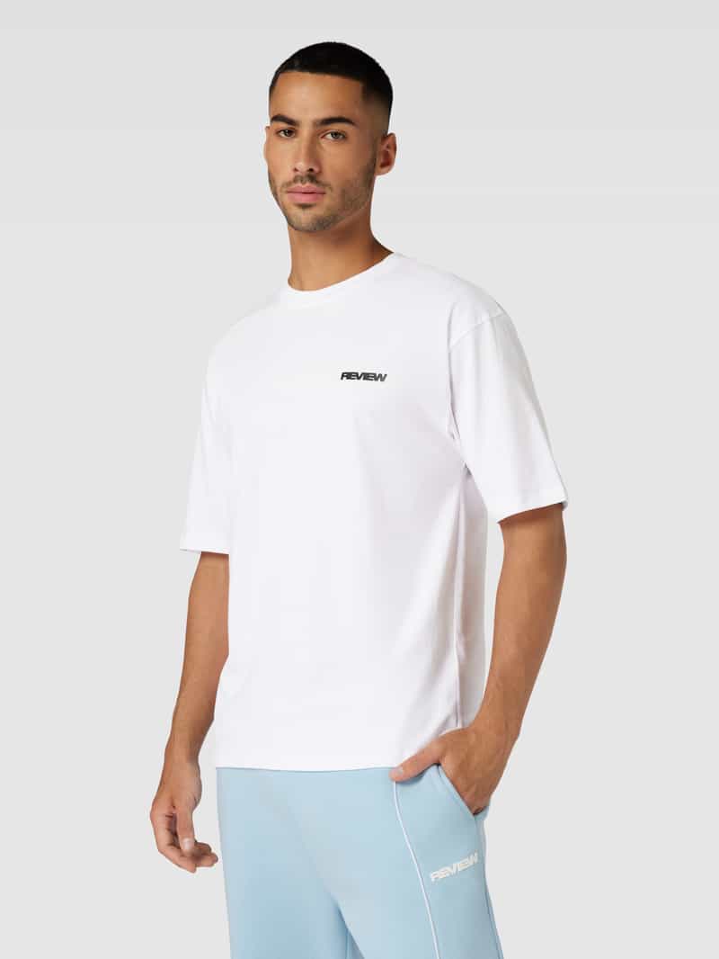 T-shirt met ronde hals REVIEW