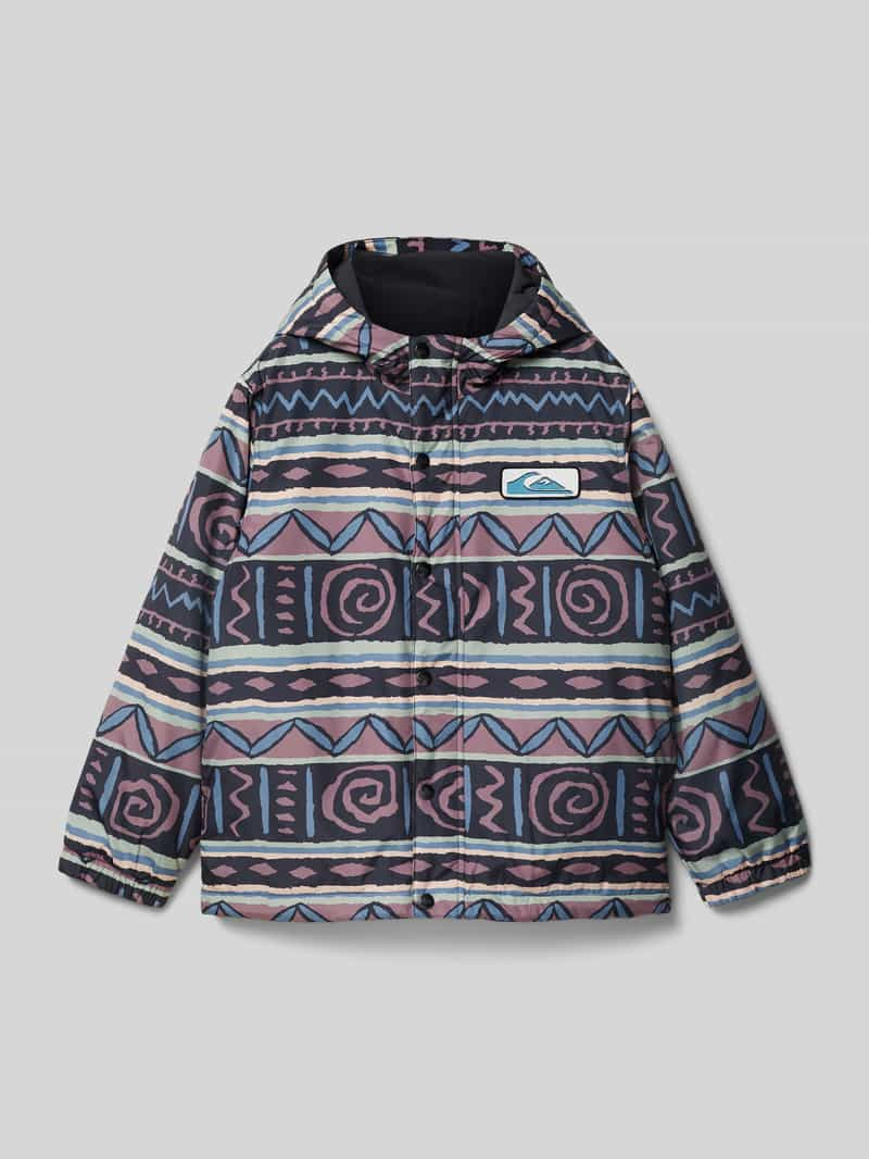 Quiksilver Jack met labelpatch, model 'CRAZY SKY'