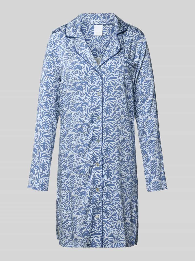 CCDK Copenhagen Relaxed fit nachthemd van viscosemix model 'Josephine'