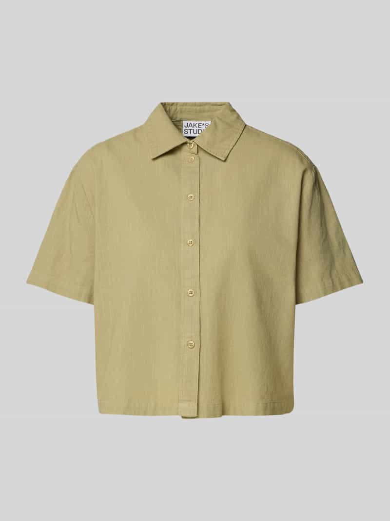 JAKE*S STUDIO WOMAN Korte blouse met kentkraag