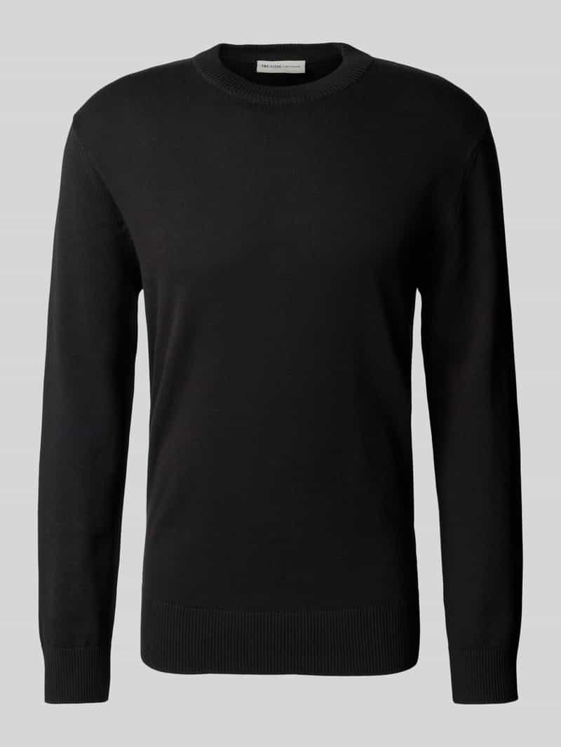 Tom Tailor Denim Regular fit gebreide pullover van katoen