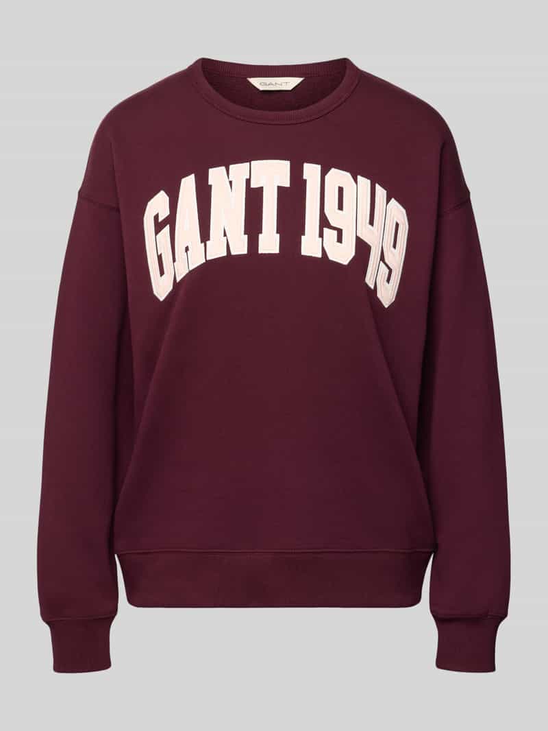 Gant relaxed fit sweatshirt van puur katoen