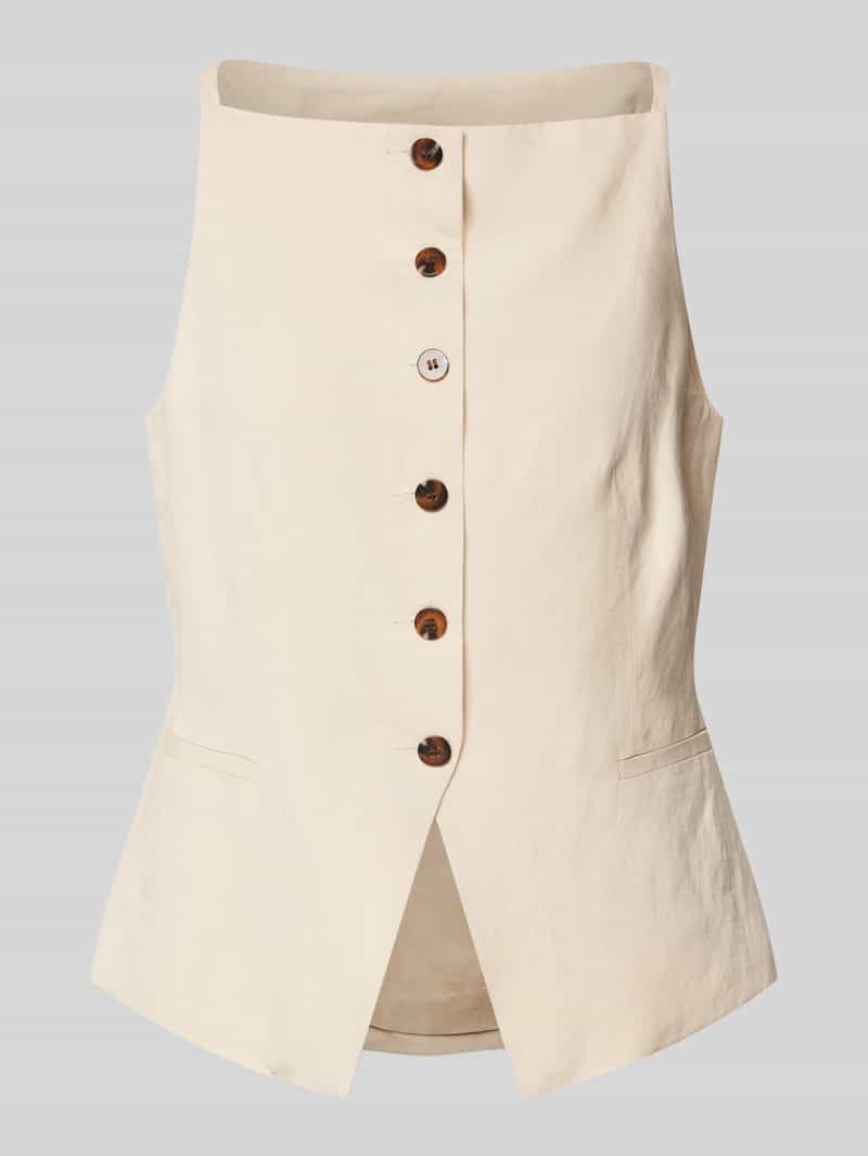 Christian Berg Woman Selection Gilet met vierkante hals