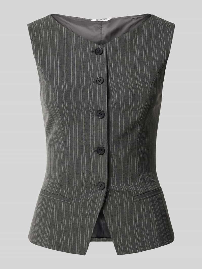 Gilet met knoopsluiting, model 'Cobra'