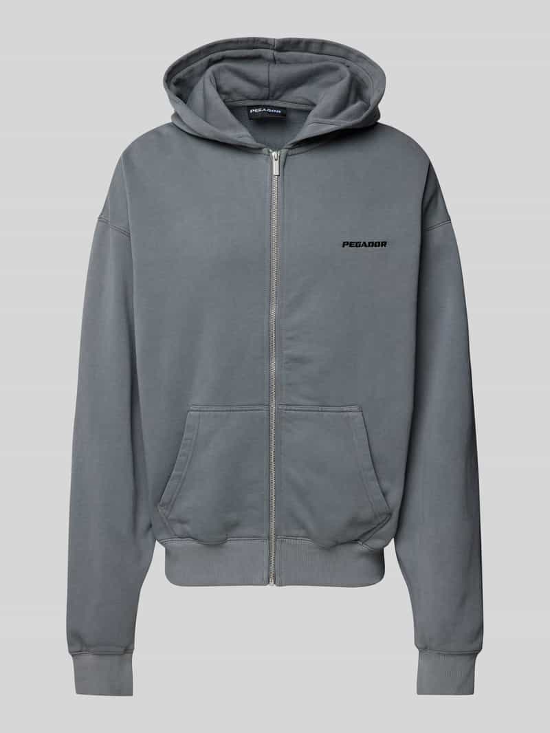 Pegador Oversized sweatjack met labelstitching