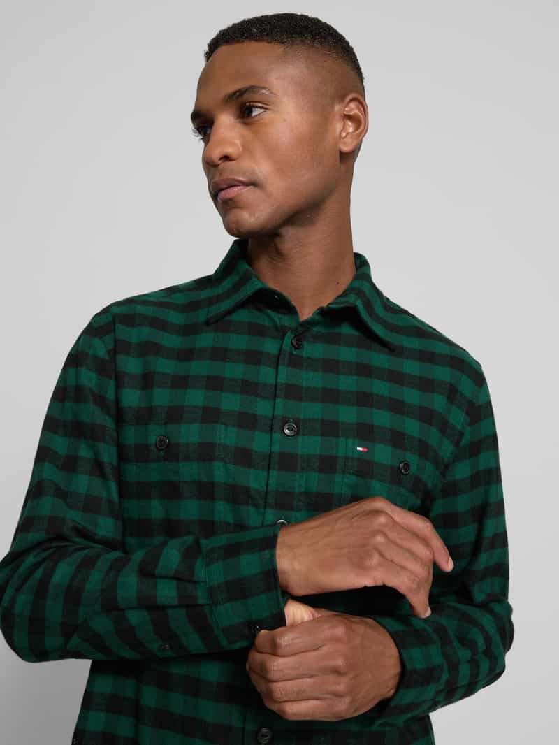 Tommy Hilfiger Regular fit vrijetijdsoverhemd van puur katoen model 'BUFFALO'