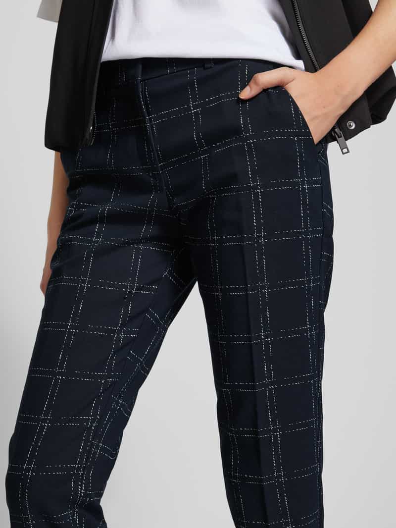 Tom Tailor Slim fit broek met elastische band aan de achterkant model 'MIA'