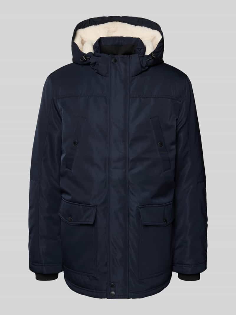 MCNEAL Parka met teddybont en klepzakken