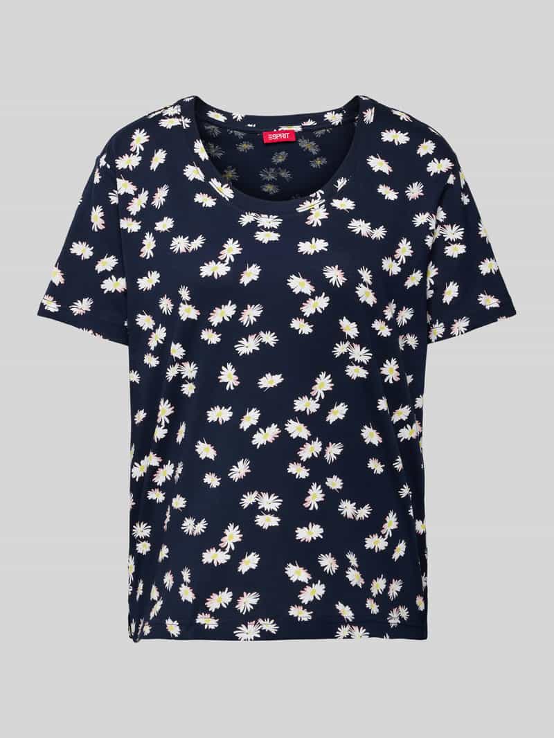 Esprit T-shirt met boothals