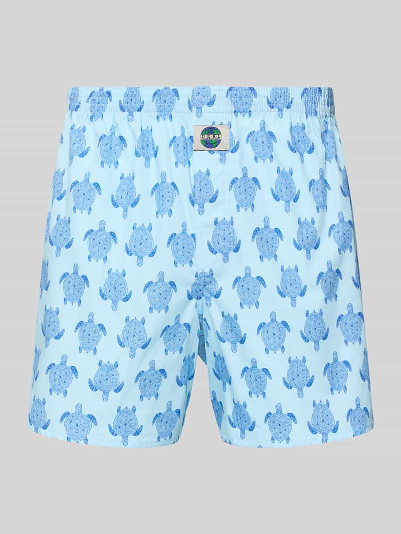 Boxershort van puur katoen Model 'Schildkröte'