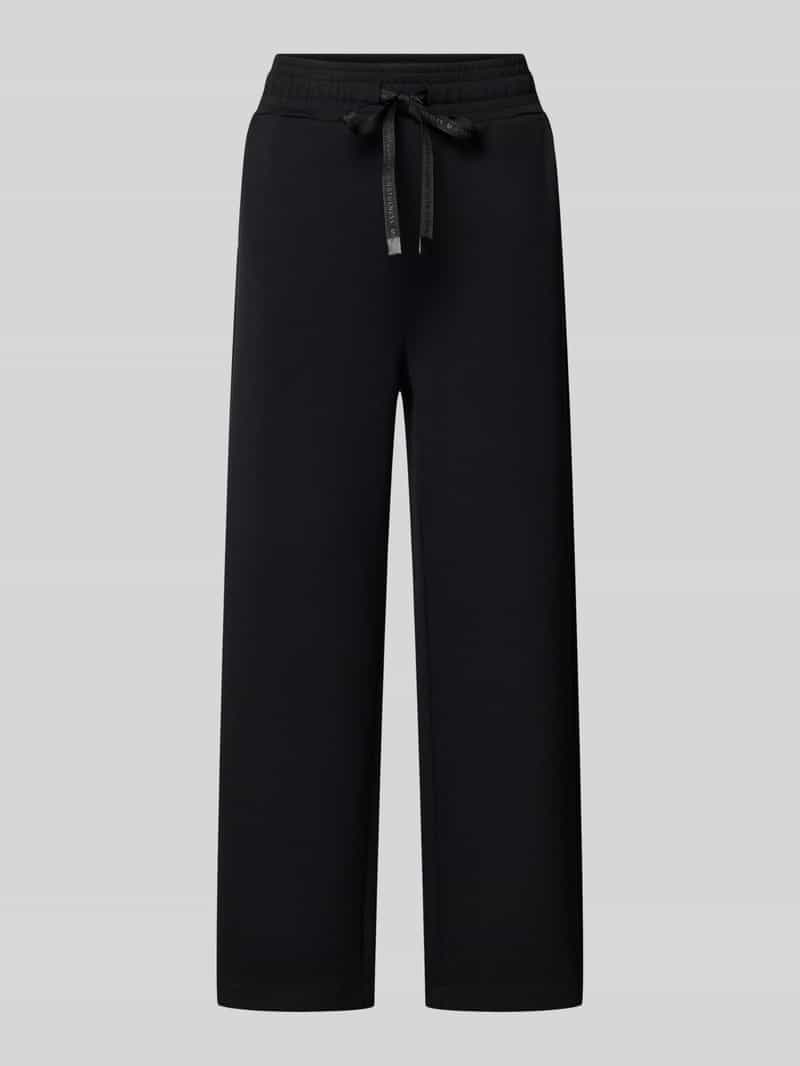 Soyaconcept Sweatpants met wijde pijpen en tunnelkoord model 'Banu'
