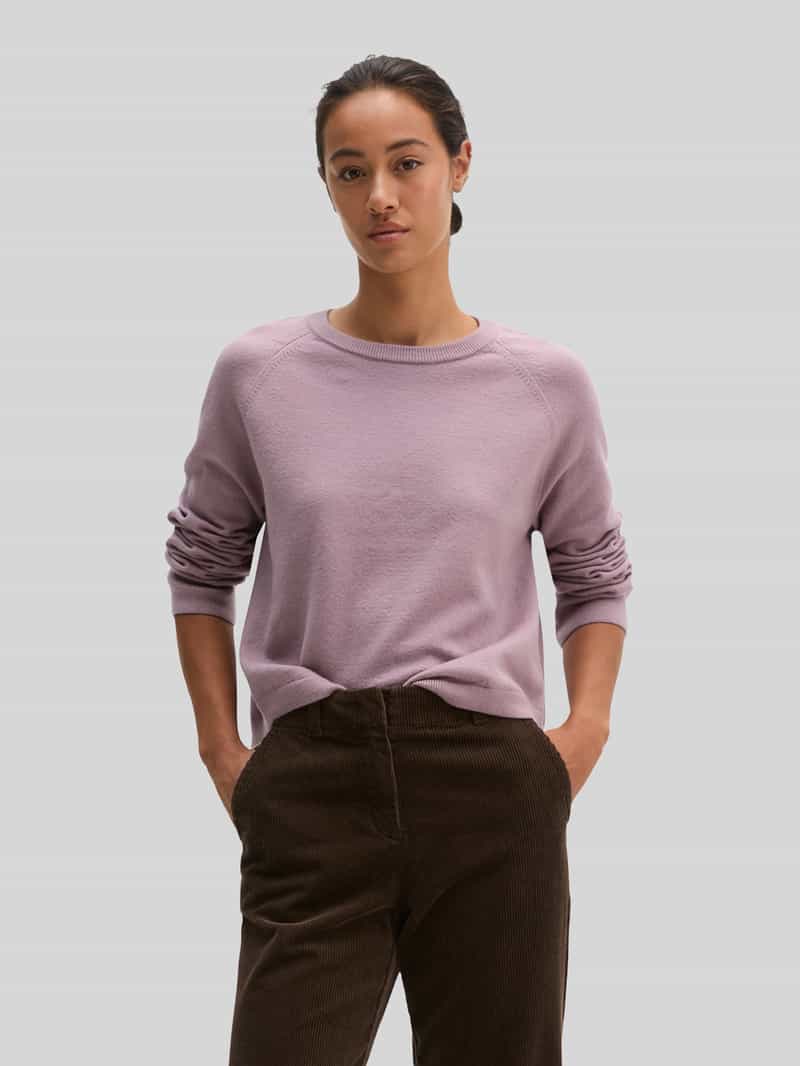 Marc O'Polo Pullover van wol met raglanmouwen