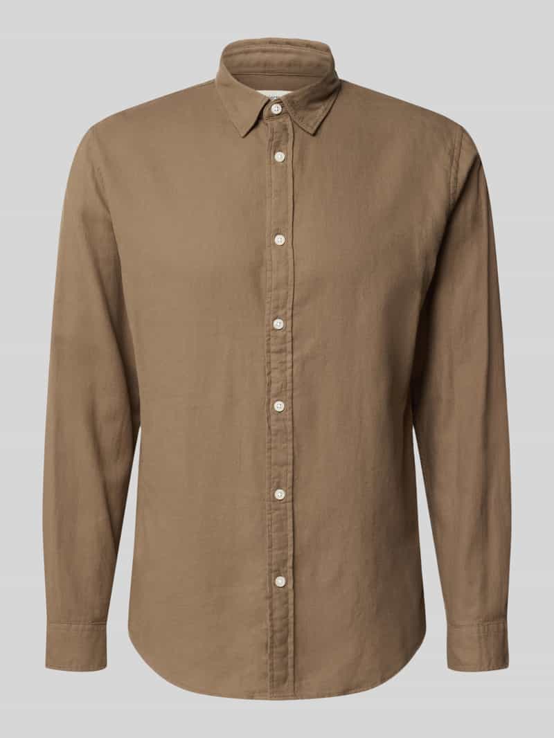 Selected Homme Slim fit vrijetijdsoverhemd van puur katoen model 'SLIMOWEN'