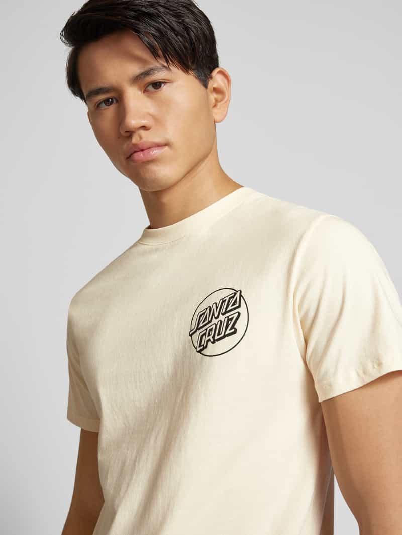 Santa Cruz T-shirt met labelprint