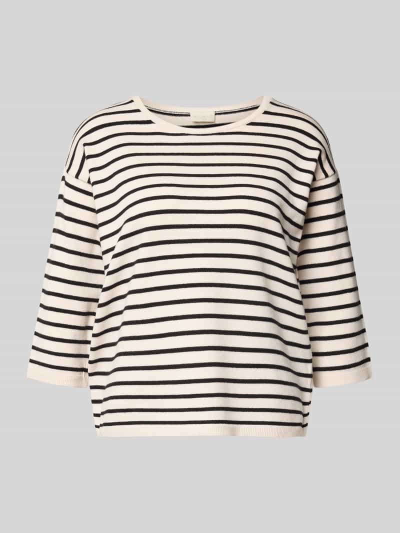 milano italy Gebreide pullover met 3 4-mouwen