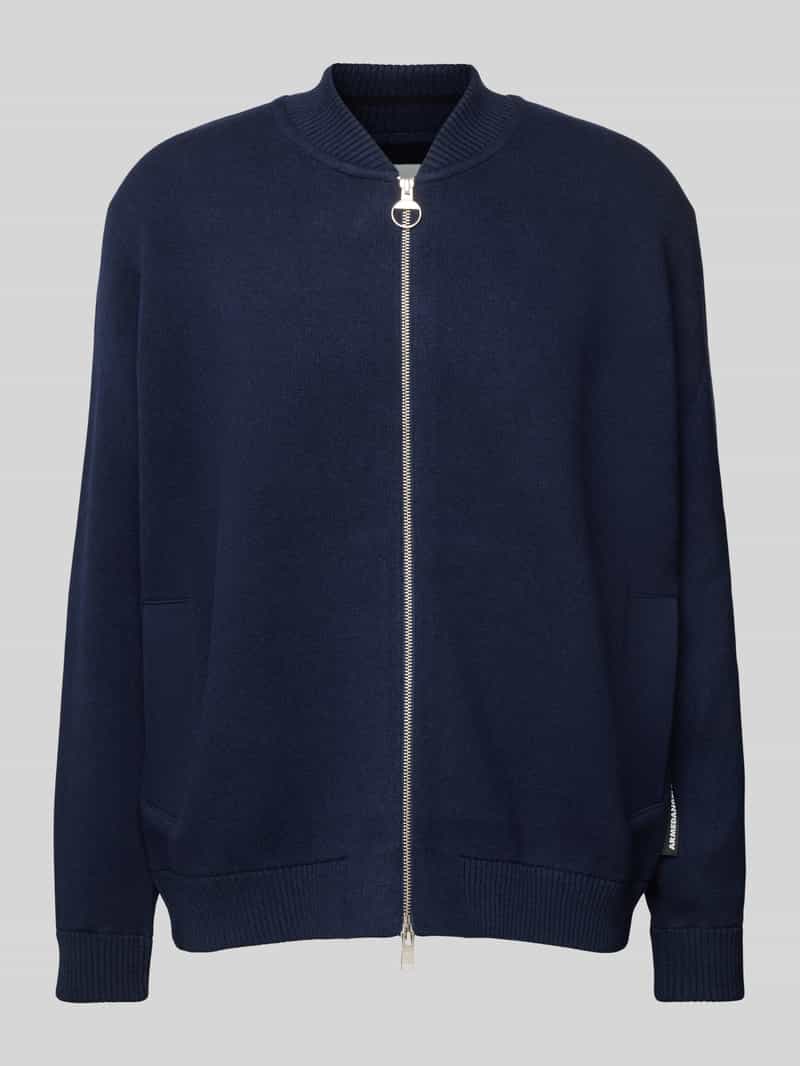 ARMEDANGELS Gebreid jack met labeldetail model 'YAAKOV'