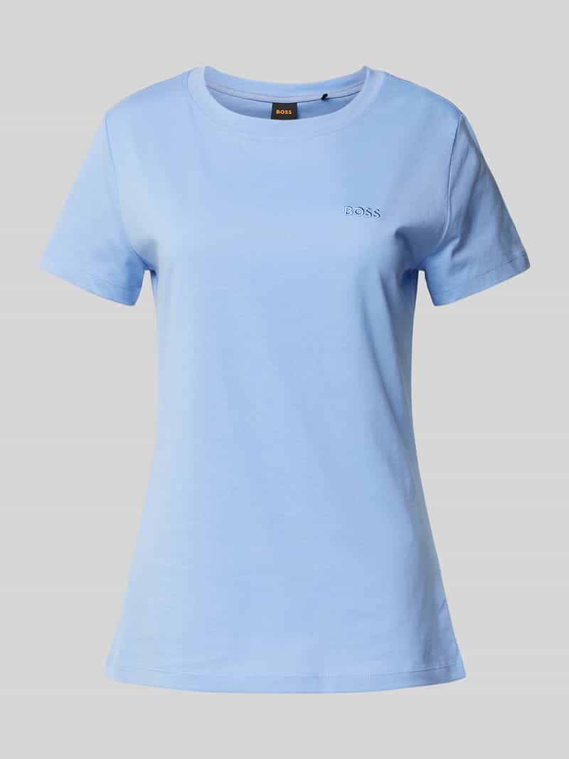 Boss Orange T-shirt met labelstitching model 'Esogo'