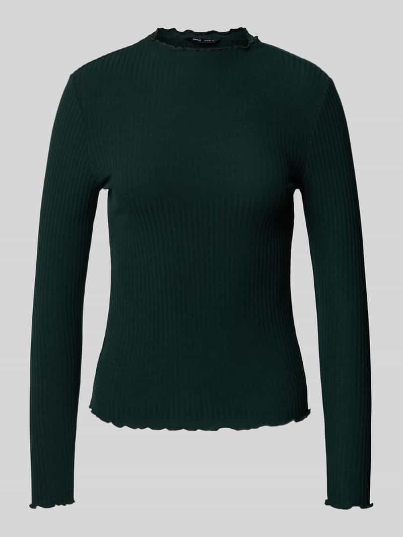 Only Shirt met lange mouwen ONLEMMA L/S HIGH NECK TOP