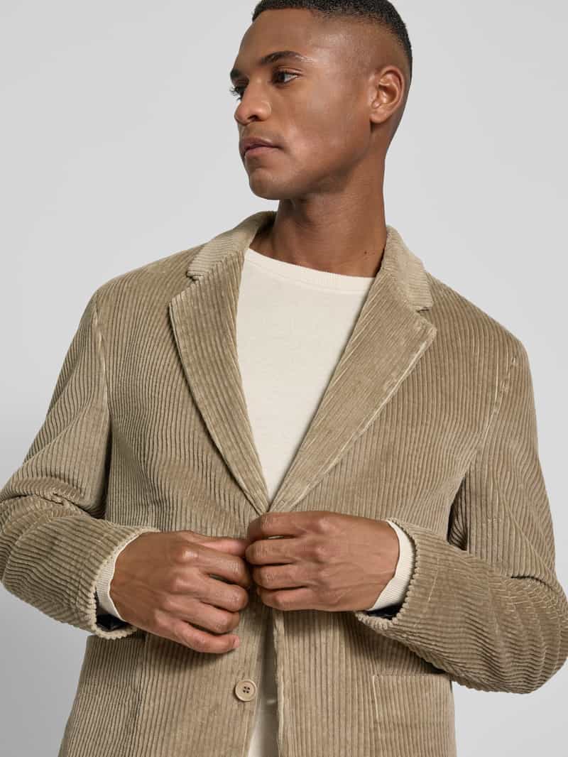 drykorn 2-knoops colbert met reverskraag