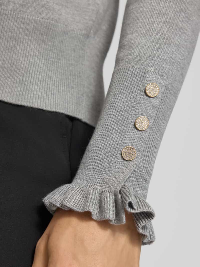 FREE QUENT Regular fit shirt met lange mouwen van viscosemix model 'Katie'