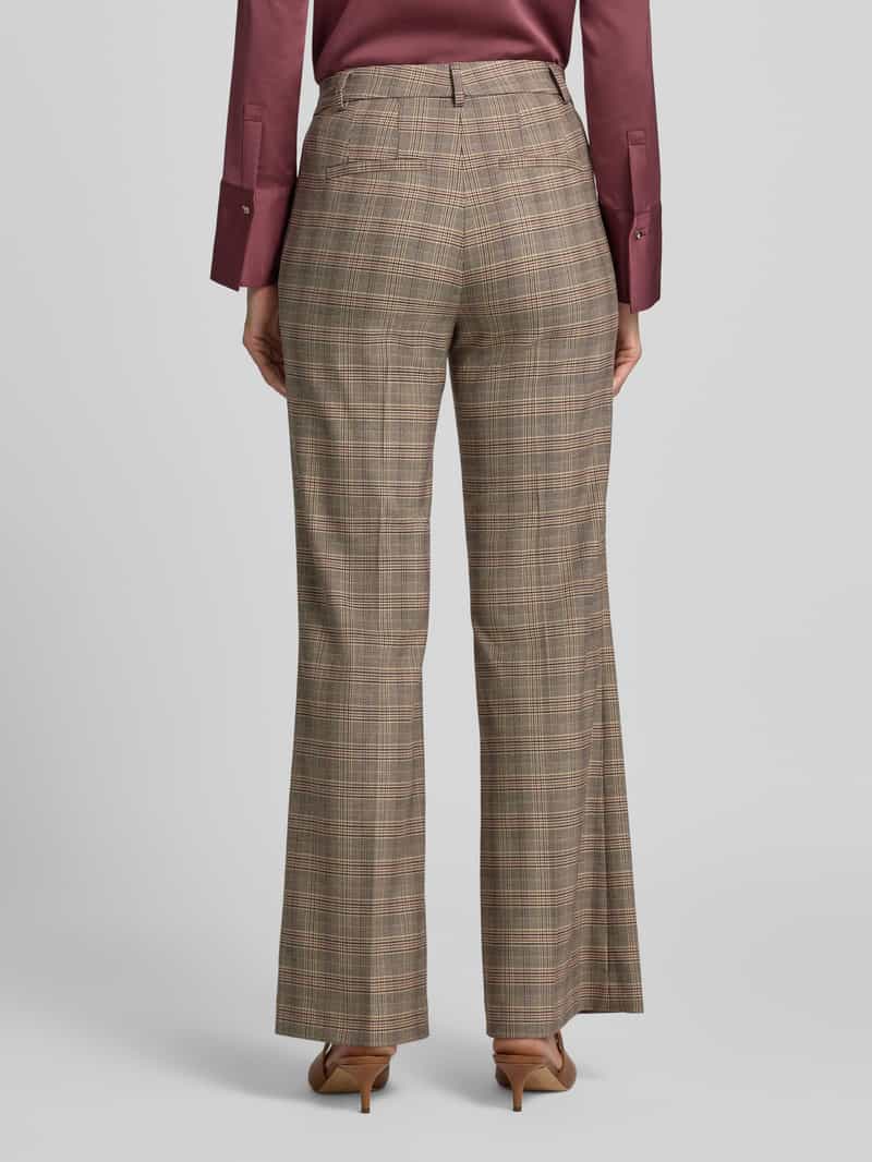 Jake*s Collection Wide fit bell bottom van viscosemix