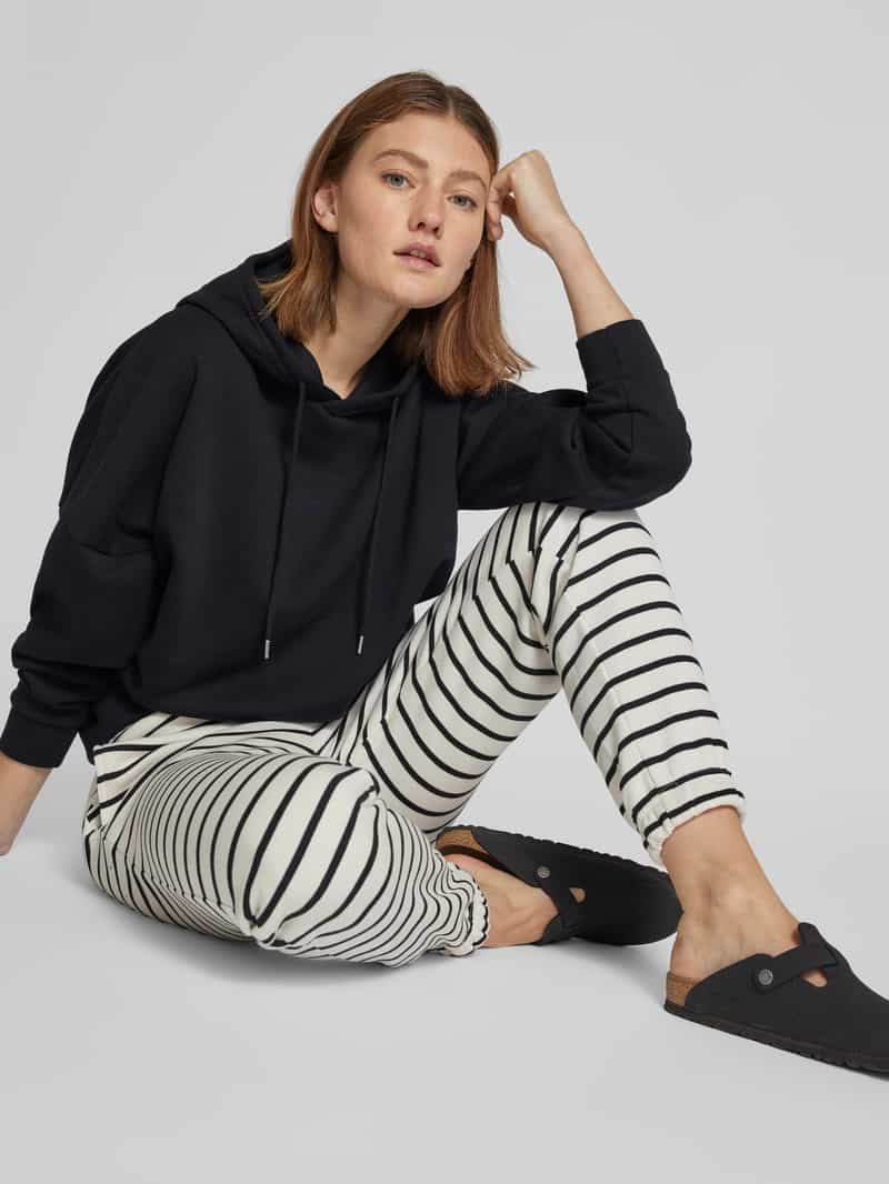 Pieces Comfort fit sweatpants met katoen en streepmotief model 'CHILLI'