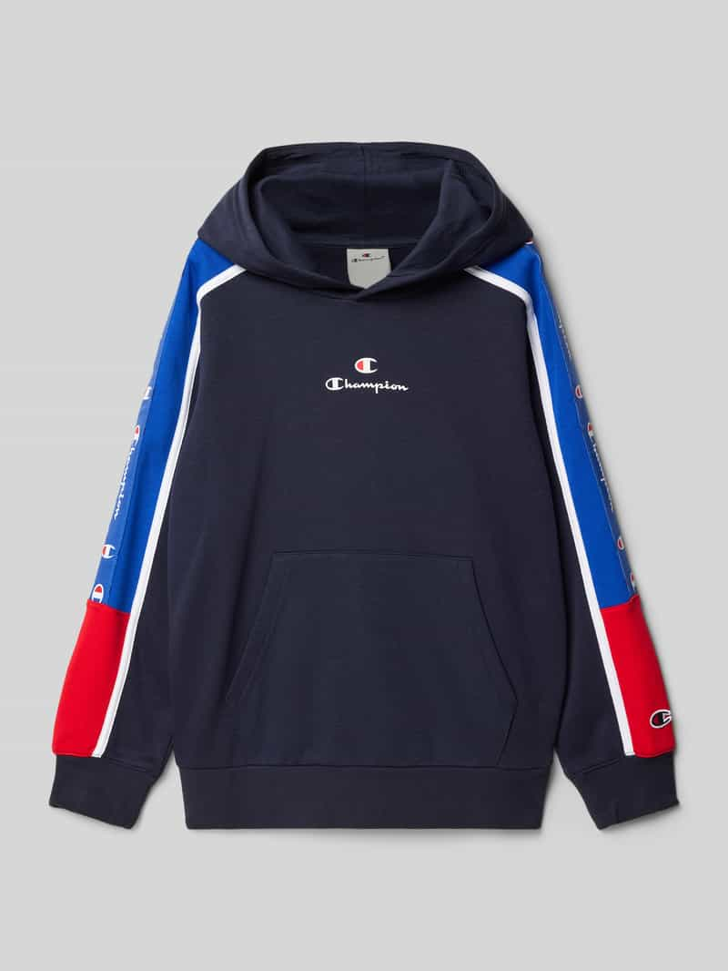 Champion Hoodie met labelprint