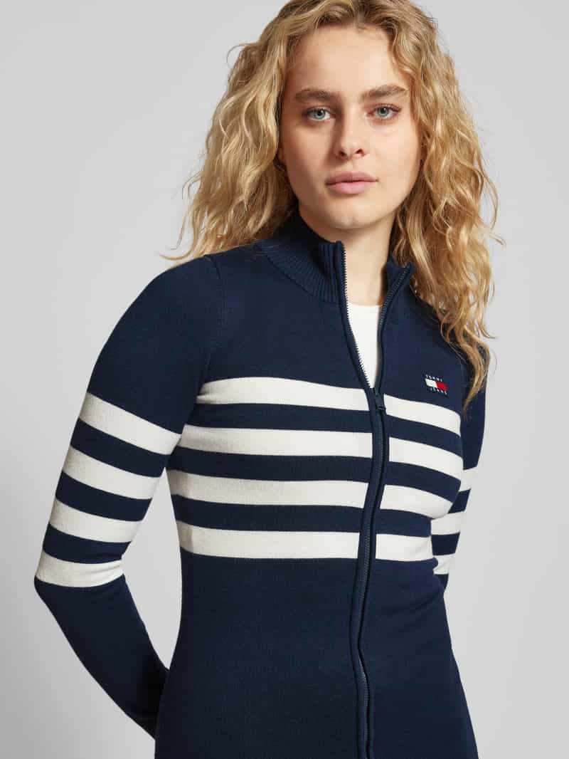 Tommy Jeans Midi-jurk met doorlopende tweewegsritssluiting