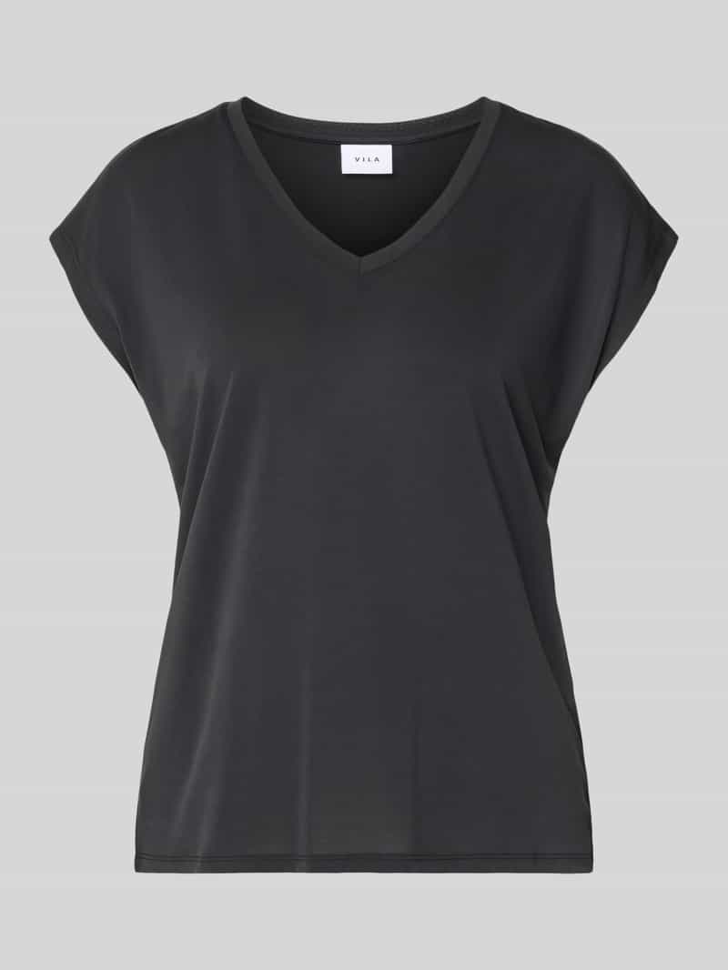 someday. T-shirt met V-hals model 'Uvery'