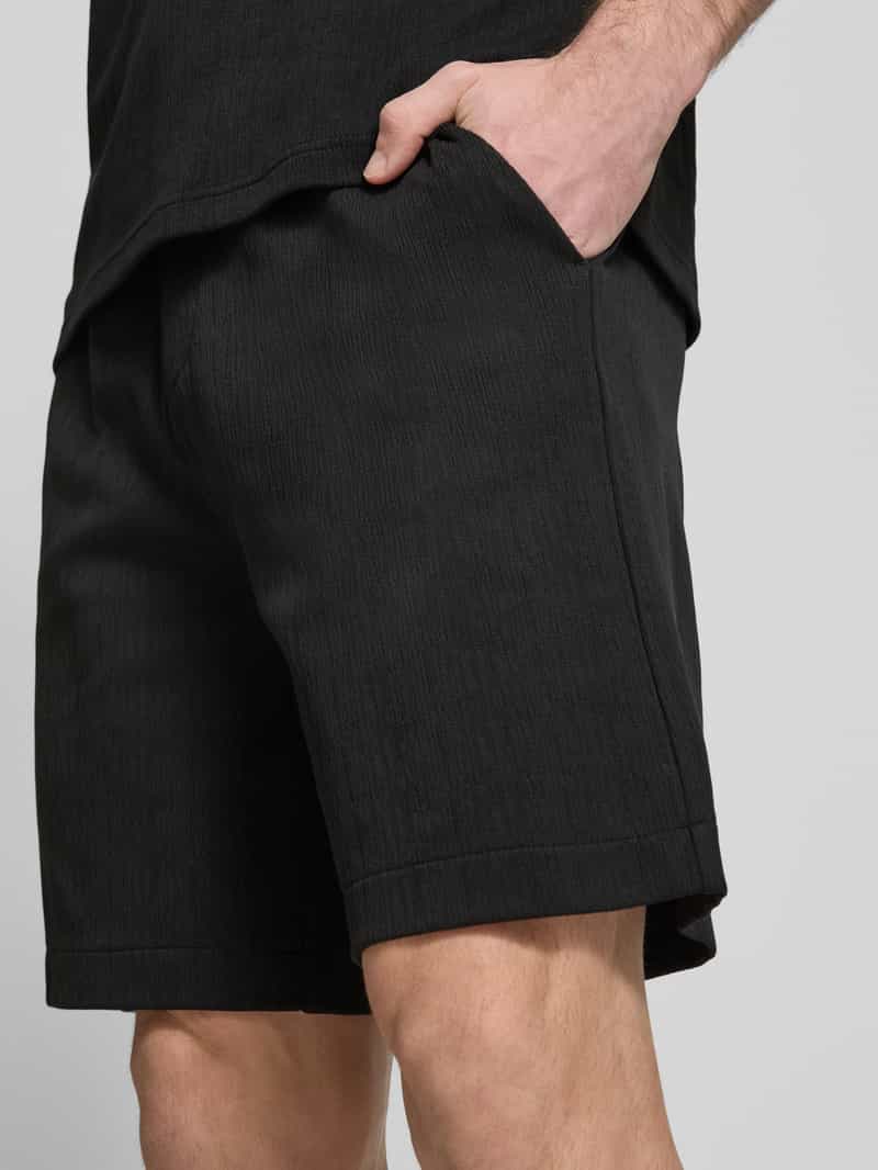 CK Calvin Klein Regular fit sweatshorts met labeldetail