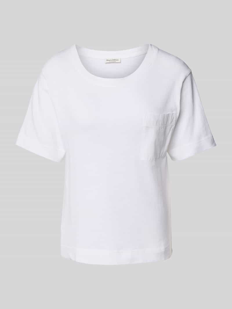 Marc O'Polo Regular fit T-shirt met borstzak