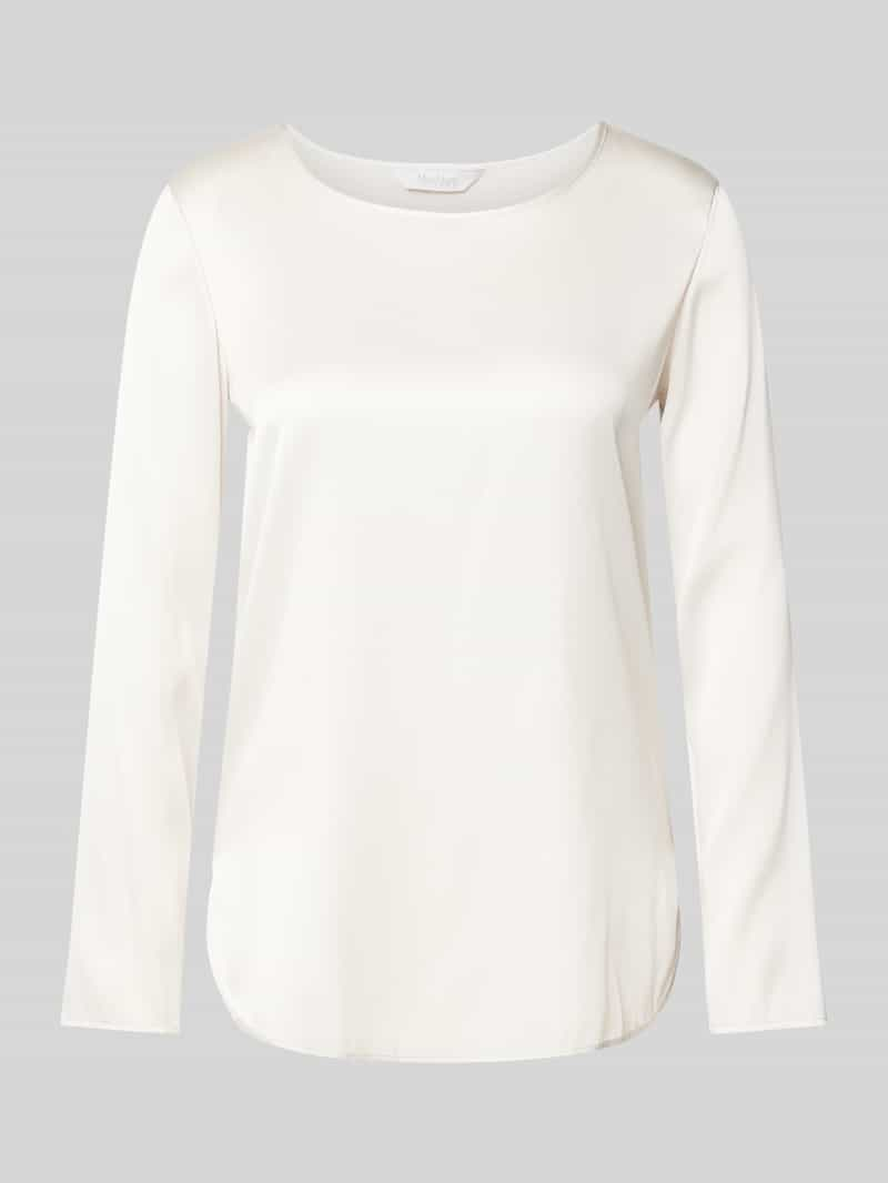 MaxMara Leisure Blouseshirt met ronde hals, model 'MOLDAVA'