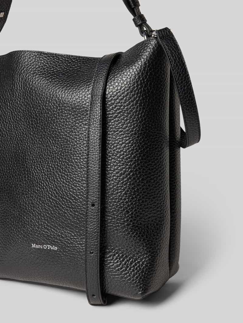 Marc O'Polo Shopper van echt runderleer model 'BRINJA'