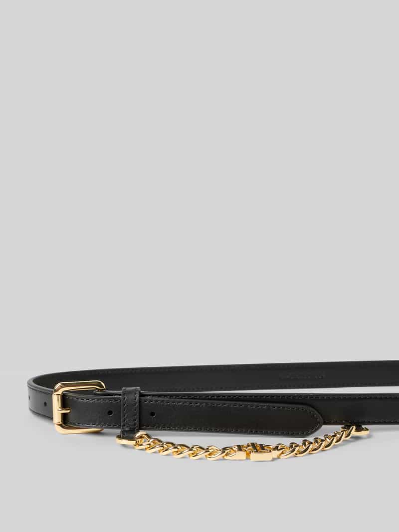 Lauren Ralph Lauren Riem met doornsluiting en labelapplicatie
