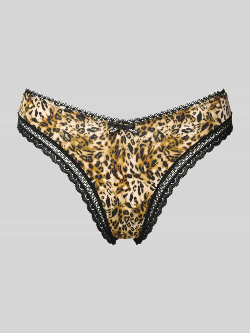 HUGO String met labeldetail model 'UNIQUE'