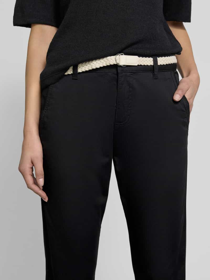 s.Oliver RED LABEL Regular fit chino van katoenmix