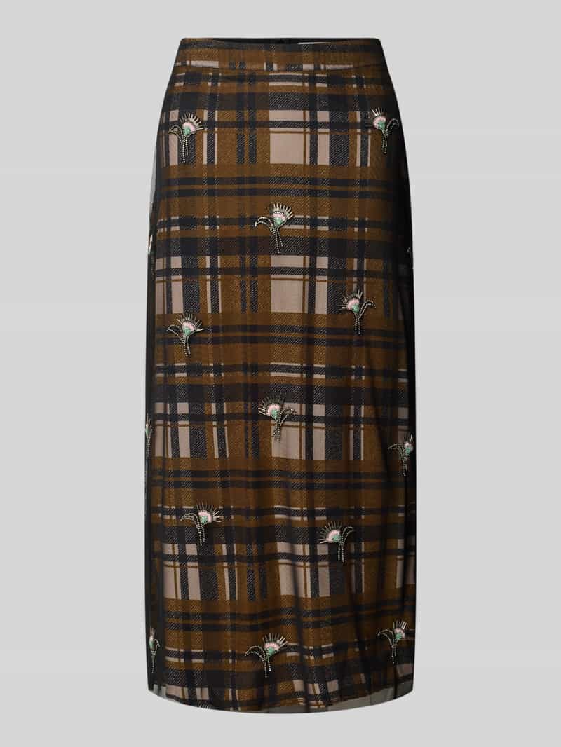 Essentiel Antwerp Vloeiende midi-rok van puur katoen model 'KATE'
