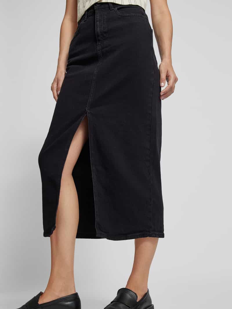 Vila Jeansrok met loopsplit model 'JAF'
